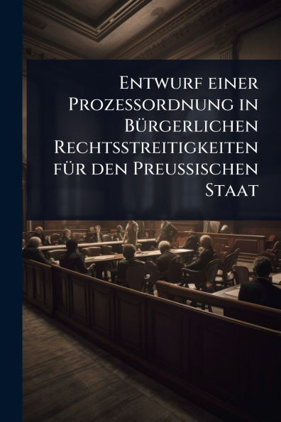 Entwurf einer Prozessordnung in BÃ1/4rgerlichen Rechtsstreitigkeiten fÃ1/4r den Preussischen Staat - (Paperback or Softback)