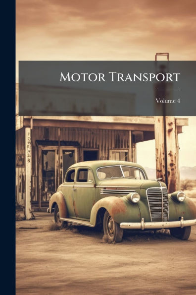 Motor Transport - (Paperback or Softback)