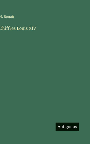 Chiffres Louis XIV