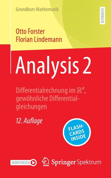 Analysis 2: Differentialrechnung Im ℝⁿ, Gewöhnliche Differentialgleichungen