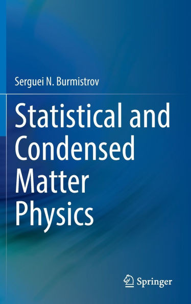 Statistical and Condensed Matter Physics
