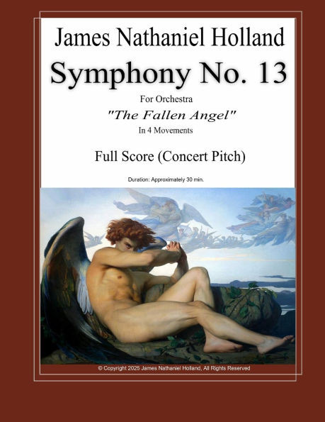 Symphony No. 13: For Orchestra The Fallen Angel Full Score Only