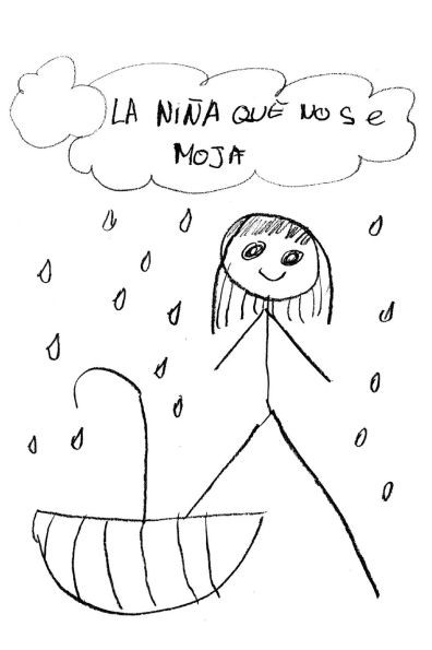 La niña que no se moja