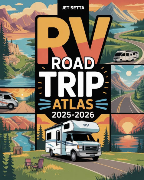 RV Road Trip Atlas 2025-2026: Explore National Parks, Hidden Gems, and Cross-Country RV Adventures with Scenic Routes, Campgrounds, Must-See Destinati