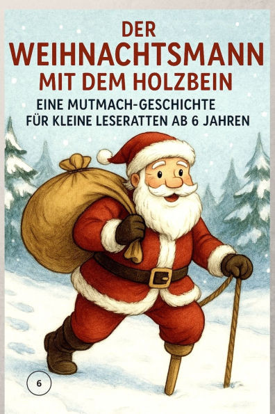 Der Weihnachtsmann mit dem Holzbein: Eine Mutmach-Geschichte für kleine Leseratten ab 6 Jahren