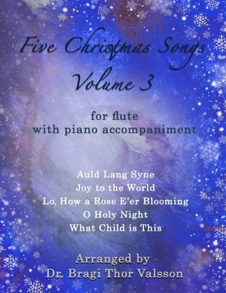 Five Christmas Songs for Flute - Volume 3
