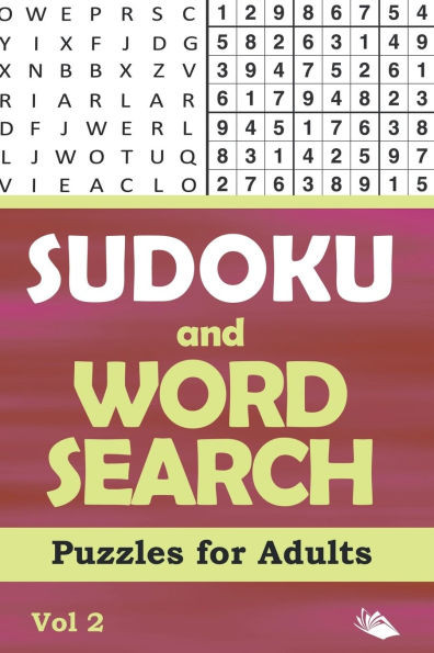 Sudoku and Word Search Puzzles for Adults Vol 2