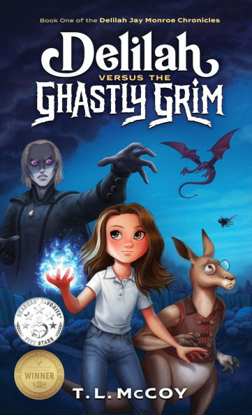 Delilah Versus the Ghastly Grim - (Hardback or Cased Book)