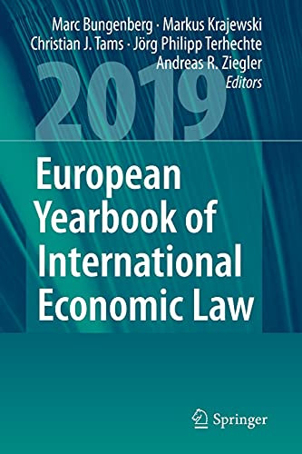European Yearbook Of International Economic Law 2019