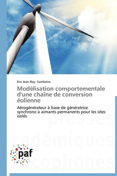 ModÃ©lisation Comportementale d'Une ChaÃ®ne de Conversion Ã‰olienne