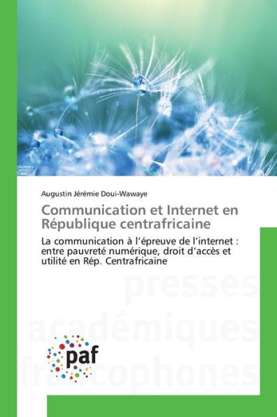 Communication Et Internet En RÃ©publique Centrafricaine