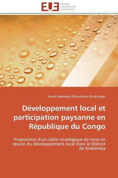 DÃ©veloppement Local Et Participation Paysanne En RÃ©publique Du Congo