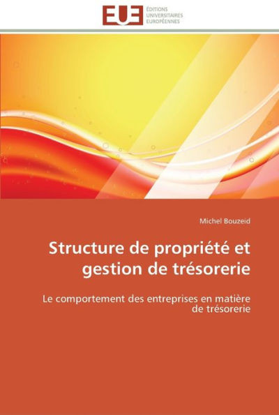 Structure de propriÃ©tÃ© et gestion de trÃ©sorerie