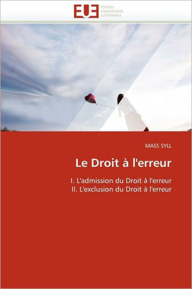 Le Droit À l'Erreur
