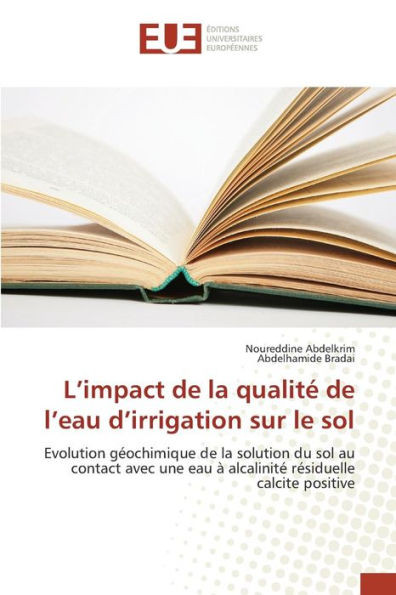 L Impact de la QualitÃ© de L Eau D Irrigation Sur Le Sol