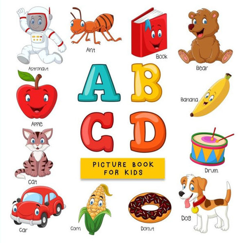 ABCD Picture Book for Kids: Learning Alphabets Made Easy
