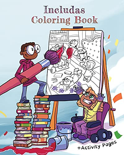 Includas Coloring Book: With Disability Inclusive Activity Pages