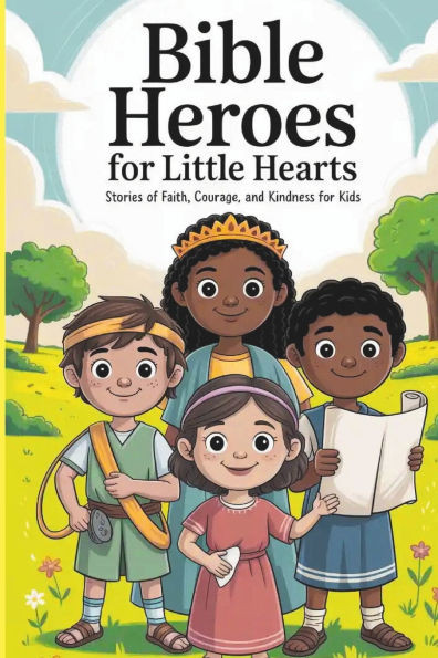Bible Heroes for Little Hearts: 15 bible heroes of Faith, Courage, And Kindness for Kids