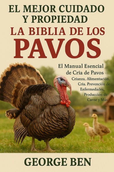El Mejor Cuidado Y Propiedad de la Biblia de Los Pavos: El Manual Esencial de Cría de Pavos - Crianza, Alimentación, Cría, Prevención de Enfermedades,
