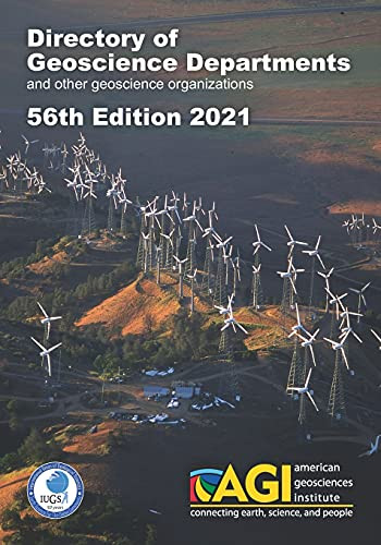 Directory Of Geoscience Departments 2021: 56Th Edition - 9780922152469