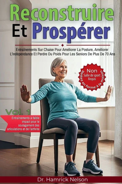 Reconstruire Et Prospérer Vol. 1: Entraînements Sur Chaise Pour Améliorer La Posture, Améliorer L'indépendance Et Perdre Du Poids Pour Les Seniors De
