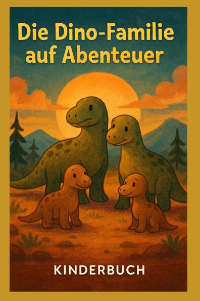Die Dino-Familie auf Abenteuer: Kinderbuch