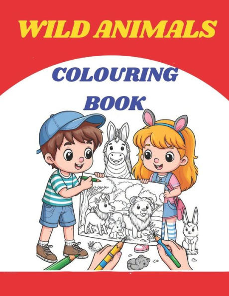 ""Wild Wonders: An Adventure in Animal Coloring""