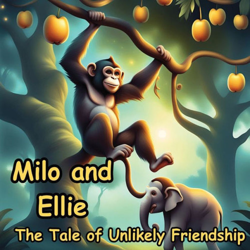 Milo and Ellie: The Tale of Unlikely Friendship: The Monkey, Milo, and the Elephant, Ellie. Children Bedtime Stories