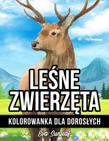 Leśne Zwierzęta Kolorowanka Dla Doroslych