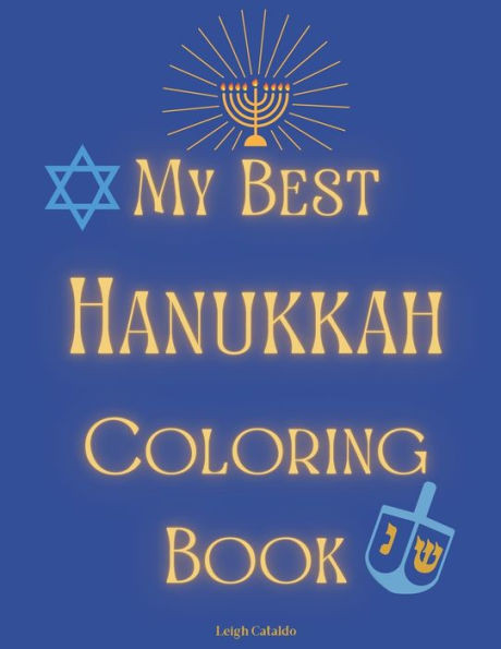 My Best Hanukkah Coloring Book