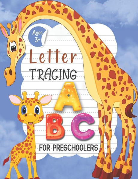 Letter Tracing: Alphabet Coloring Book and ABC print handwriting Practice workbook for kids Preschool writing Workbook with Sight word
