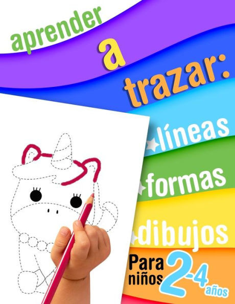 Aprender a trazar: lÃ­neas, formas, dibujos - Para niÃ±os 2-4 aÃ±os: Libro de actividades infantiles preescolar - para los mÃ¡s pequeÃ±os que empiezan a ap