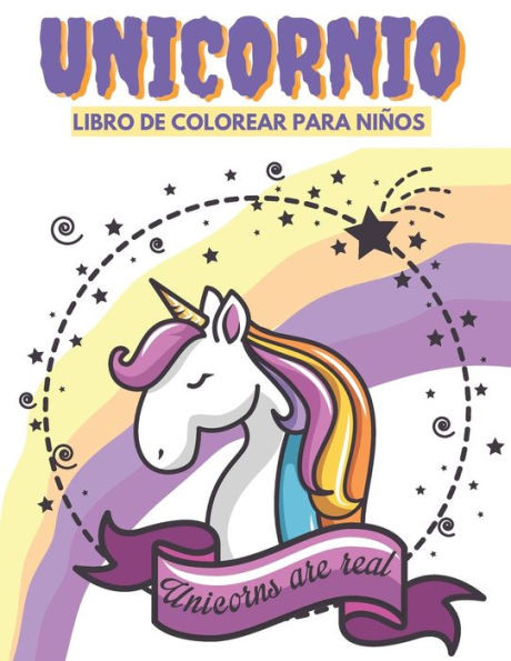 Unicornio Libro de Colorear Para Niños: libro de colorear para niños 3 años - 6 años, cuaderno colorear niños y niñas, (Regalos para niños, tamaño gra