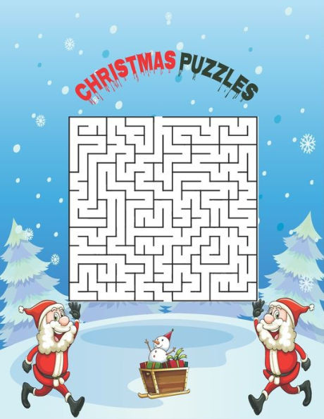 christmas puzzles: Highlights Puzzlemania Activity Books
