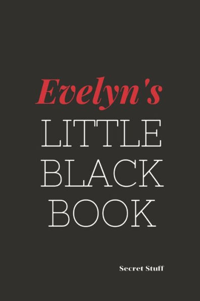 Evelyn's Little Black Book: Evelyn's Little Black Book