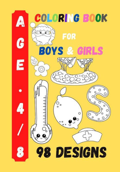 Coloring Book for Boys and Girls: Kids Coloring Activity
