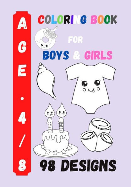 Coloring Book for Boys and Girls: Kids Coloring Activity