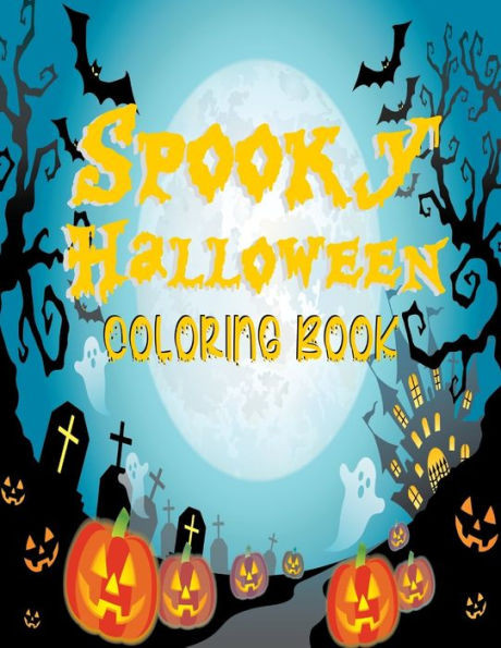 Spooky Halloween Coloring Book