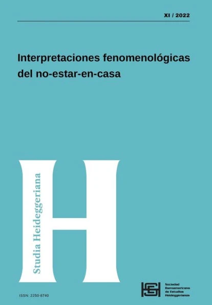 Studia Heideggeriana Vol XI: Interpretaciones fenomenolÃ³gicas del no-estar-en-casa
