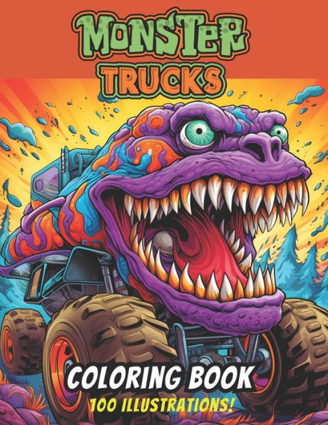 Monster Trucks Coloring Book: ""Monster"" Trucks