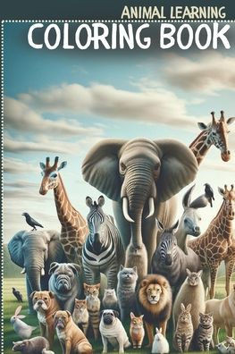 Animal World Coloring Book: Animal Learning