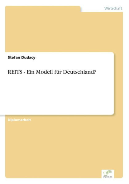 REITS - Ein Modell fÃ¼r Deutschland?