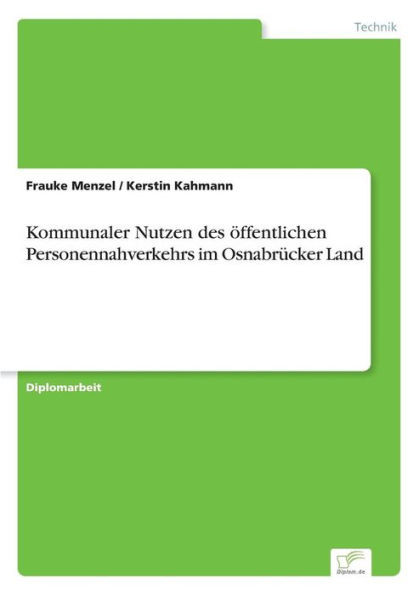 Kommunaler Nutzen des Ã¶ffentlichen Personennahverkehrs im OsnabrÃ¼cker Land