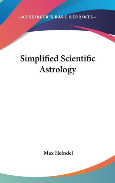 Simplified Scientific Astrology