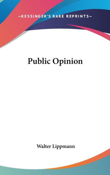 Public Opinion