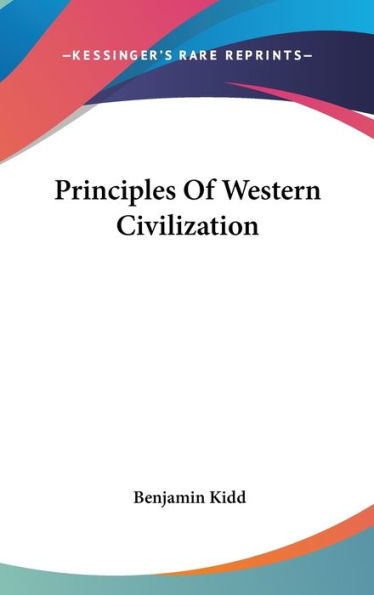 Principles Of Western Civilization