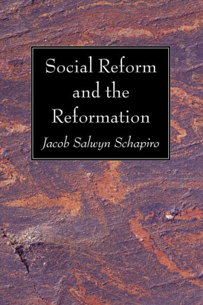 Social Reform and the Reformation