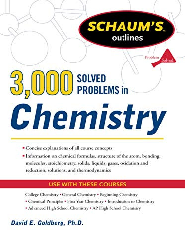 3,000 Solved Problems In Chemistry (Schaum'S Outlines)