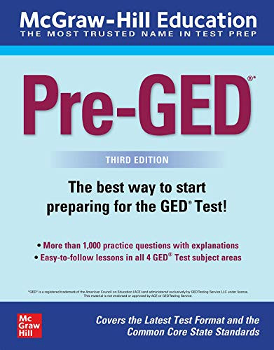Mcgraw-Hill Education Pre-Ged, Third Edition