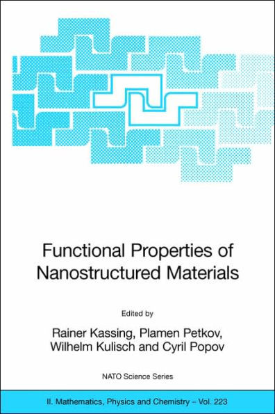Functional Properties of Nanostructured Materials